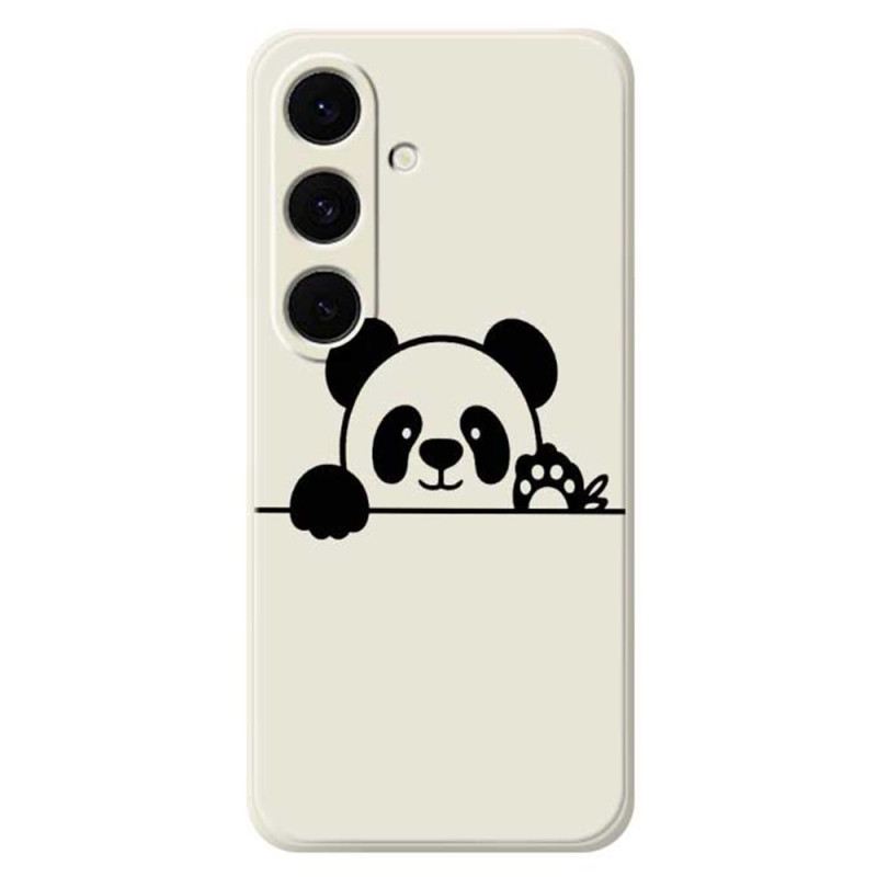 Mobiltelefon Tokok Samsung Galaxy S25 Fe Panda Mintás Szilikon