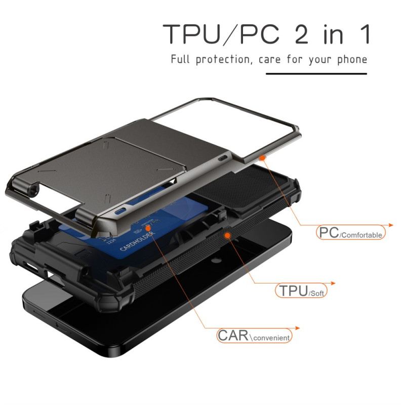 Tok Samsung Galaxy S25 Fe Kihajtható Kártyatartó