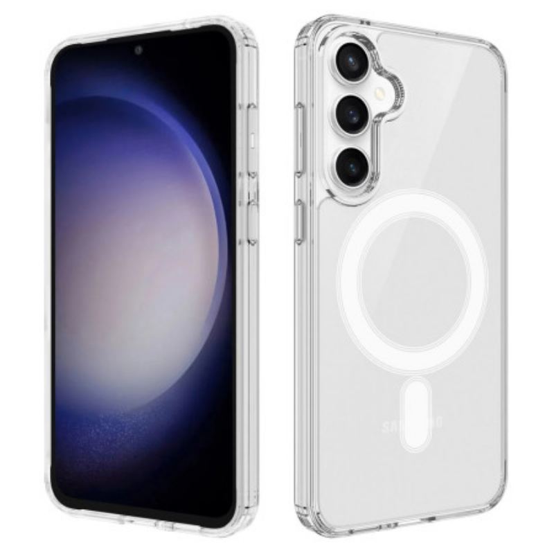 Tok Samsung Galaxy S25 Fe Magsafe-kompatibilis Átlátszó
