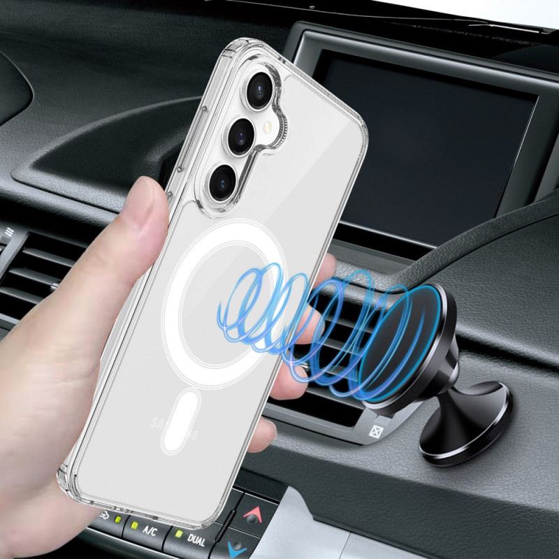 Tok Samsung Galaxy S25 Fe Magsafe-kompatibilis Átlátszó