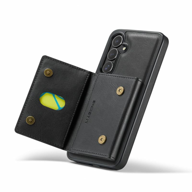 Tok Samsung Galaxy S25 Fe Magsafe-kompatibilis Magging Levehető Pénztárca