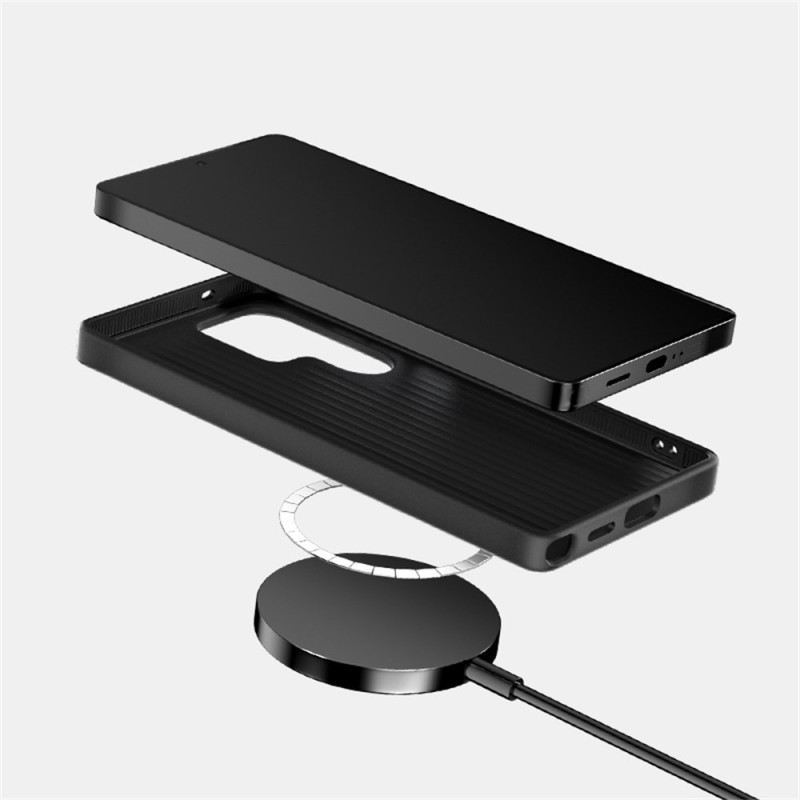 Tok Samsung Galaxy S25 Fe Magsafe Kompatibilis Mikrodombornyomás Abeel