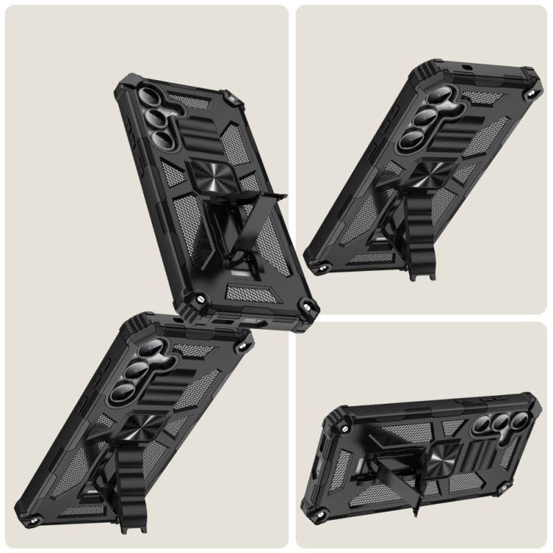 Tok Samsung Galaxy S25 Fe Ütésálló Védelem Beépített Állvánnyal