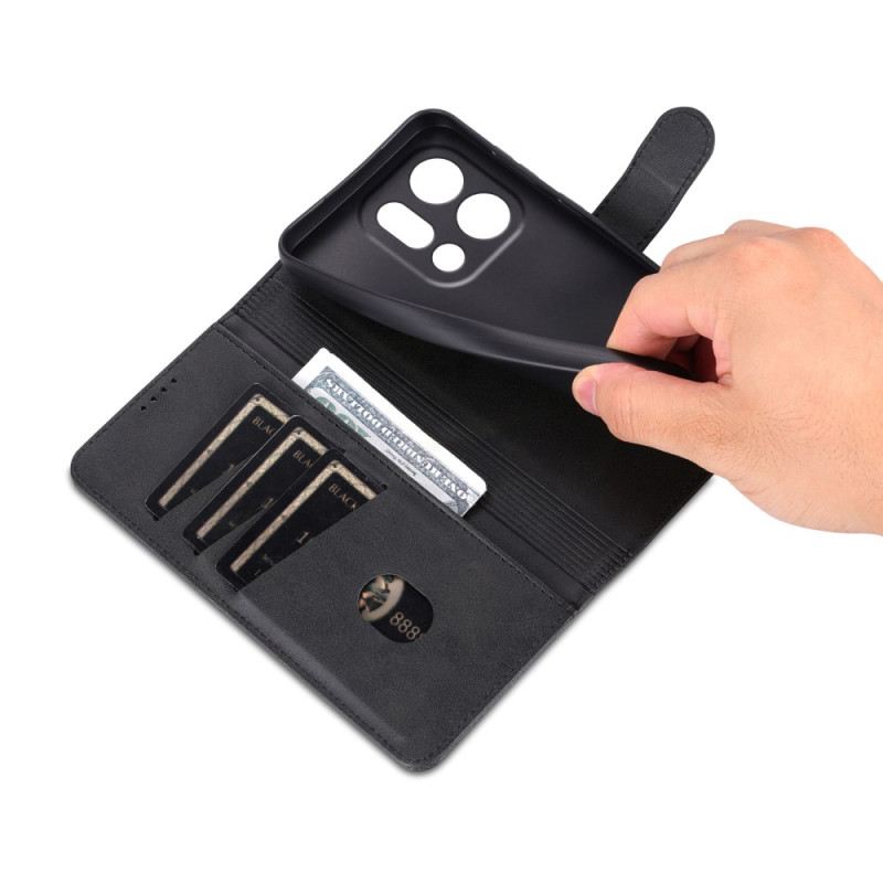 Bőrtok Oppo Find X9 5g Azns Bőrhatású