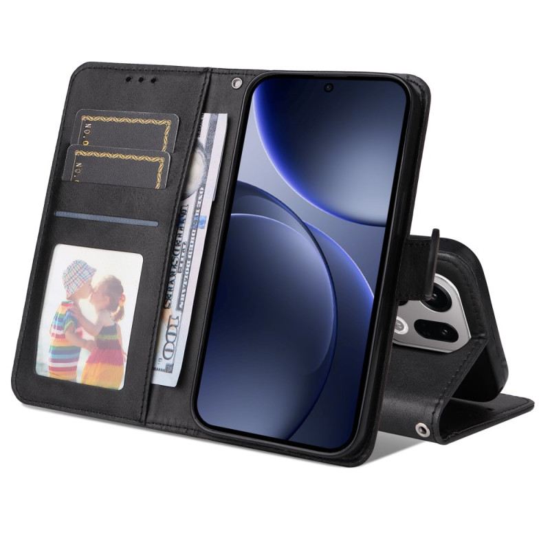 Bőrtok Oppo Find X9 5g Egyszínű