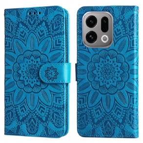 Bőrtok Oppo Find X9 5g Mandala