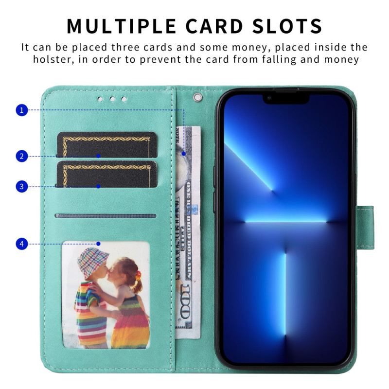 Bőrtok Oppo Find X9 5g Mandala