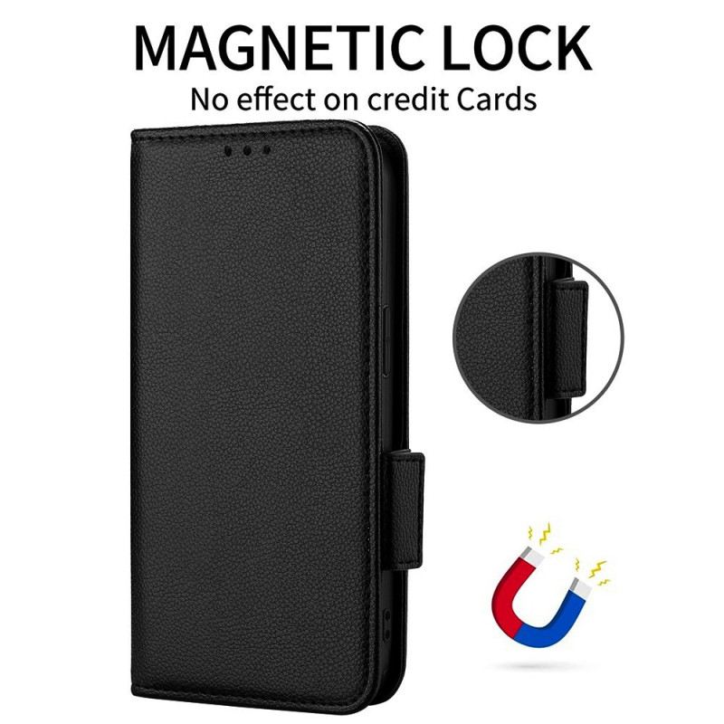 Bőrtok Oppo Find X9 5g Műbőr Pánttal