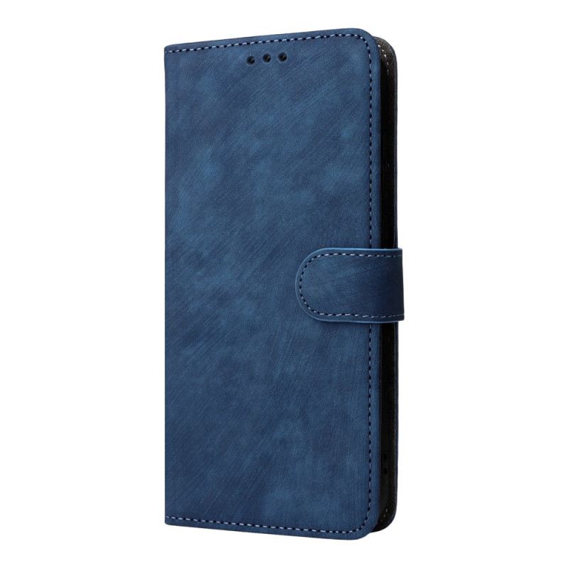 Bőrtok Oppo Find X9 5g Velúr Hatású Pánttal