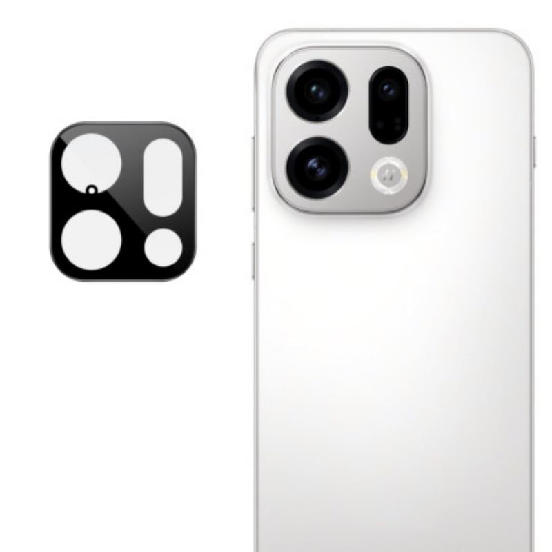 Edzett Üveg Lencsevédő Oppo Find X9 5g-hez (fekete Verzió)