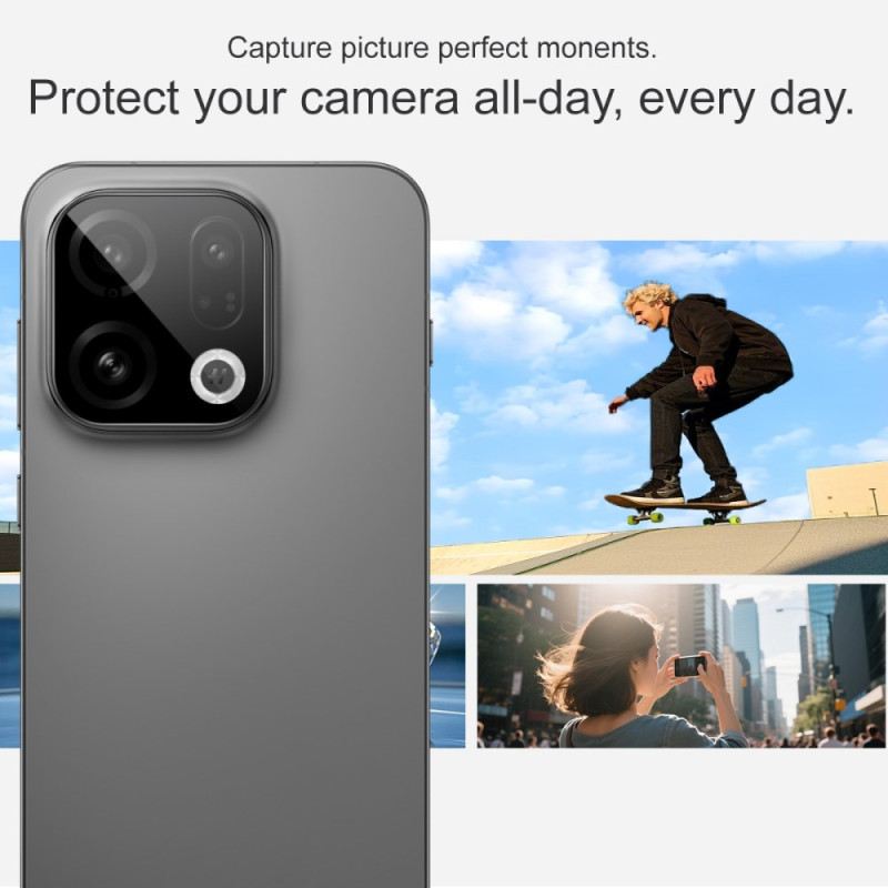 Edzett Üveg Lencsevédő Oppo Find X9 5g-hez (fekete Verzió)