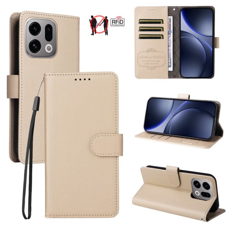 Fliptok Oppo Find X9 5g Rfid Védelem