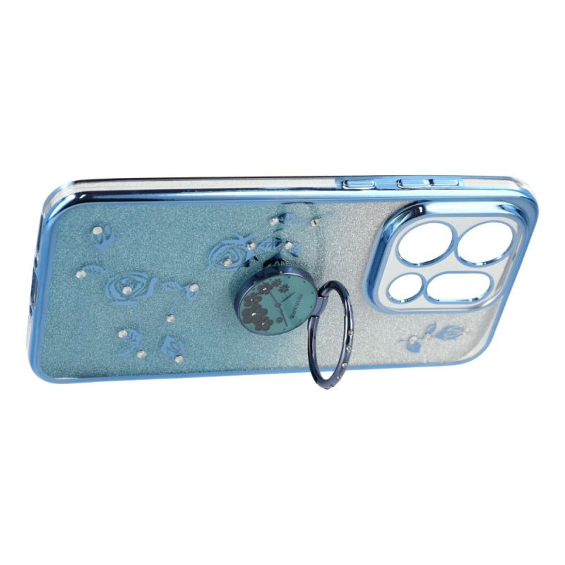 Telefontok Oppo Find X9 5g Kadem Virágok És Strasszok Gyűrűtartó