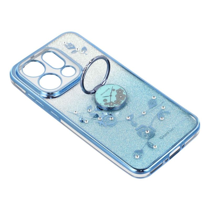 Telefontok Oppo Find X9 5g Kadem Virágok És Strasszok Gyűrűtartó