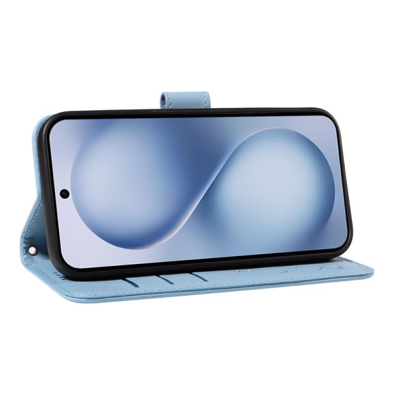 Bőrtok Vivo X200 Fe Pitypang Szíj