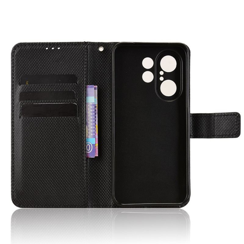 Bőrtok Vivo X200 Fe Texturált Műbőr