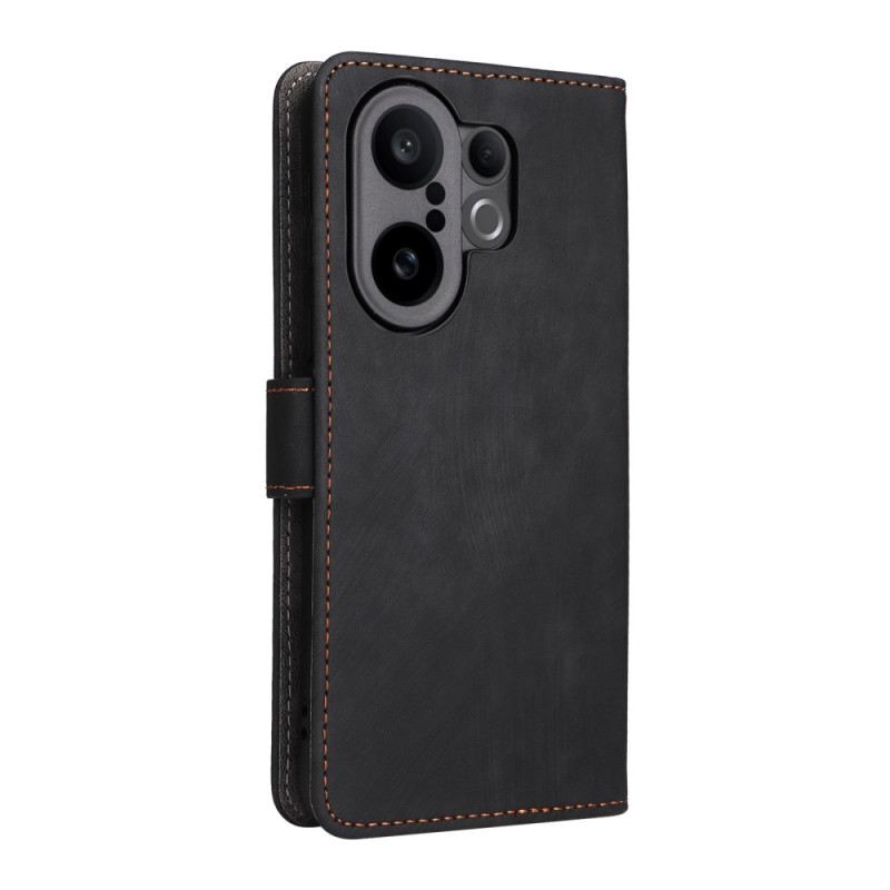 Bőrtok Vivo X200 Fe Velúr Hatású Szíj