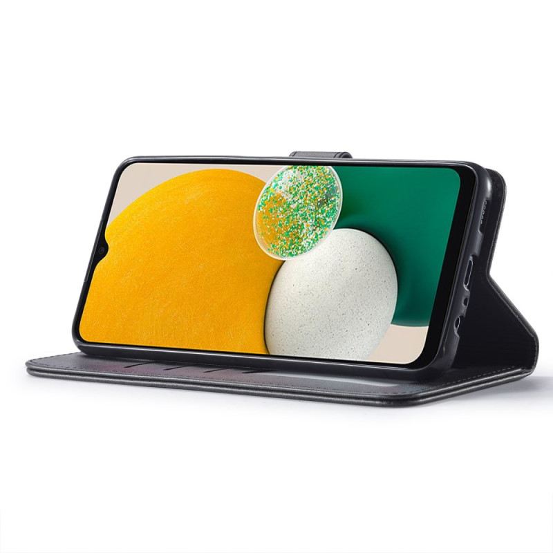 Bőrtok Samsung Galaxy A15 5g Bőrhatású Lc.imeeke