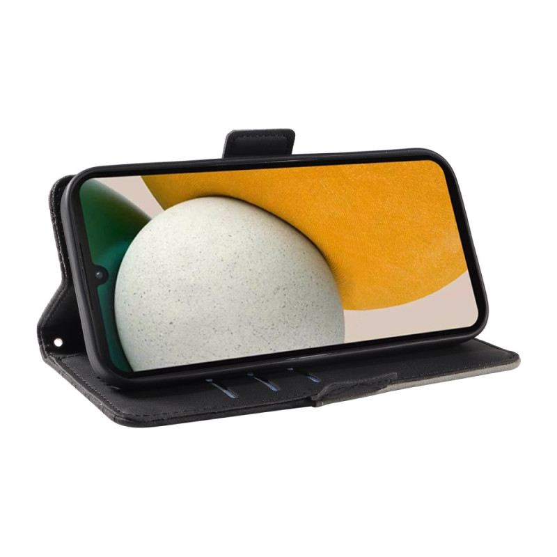 Bőrtok Samsung Galaxy A15 5g Dupla Gyémánt Kapocs