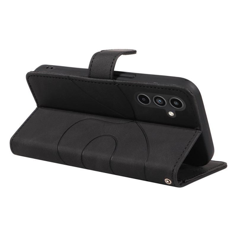 Bőrtok Samsung Galaxy A15 5g Hullámos Vonalak