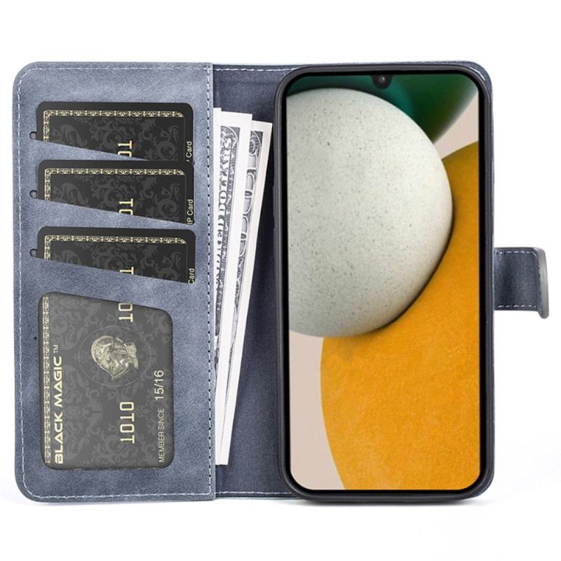 Bőrtok Samsung Galaxy A15 5g Kéttónusú Kivitel