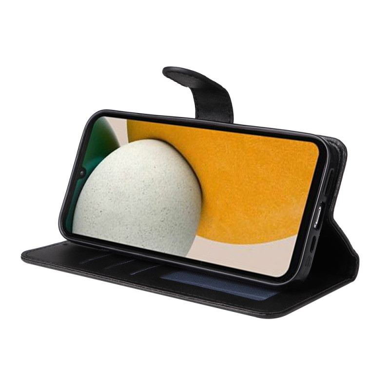 Bőrtok Samsung Galaxy A15 5g Klasszikus Stílus Pánttal