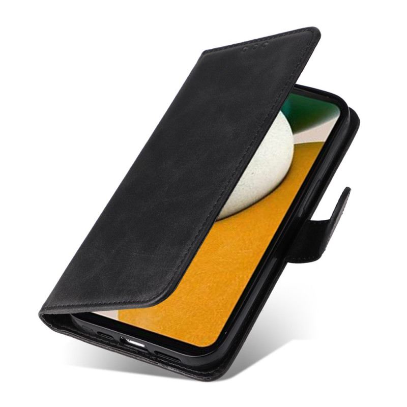 Bőrtok Samsung Galaxy A15 5g Klasszikus Stílus Pánttal