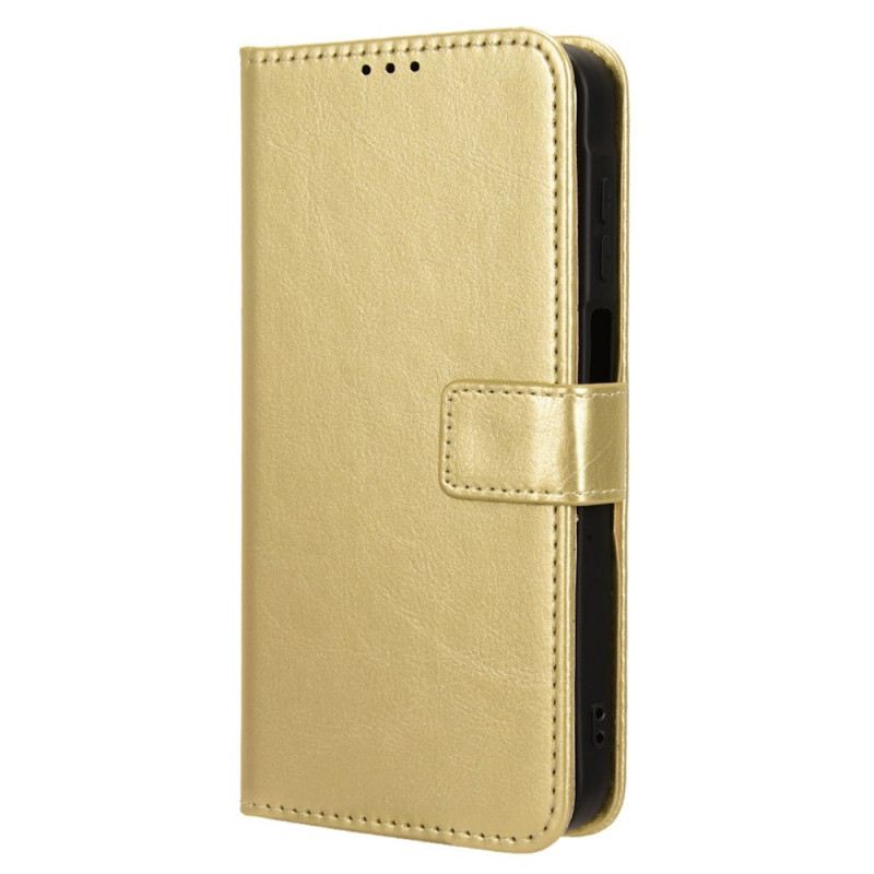 Bőrtok Samsung Galaxy A15 5g Ragyogó Műbőr Pánttal