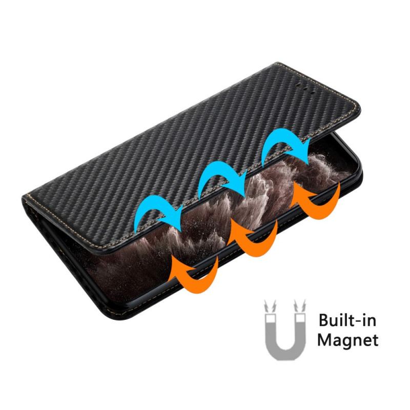 Fliptok Samsung Galaxy A15 5g Szénszál