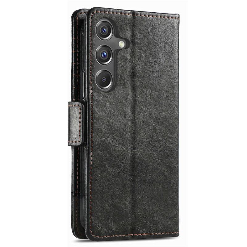 Kinyitható Bőrtok Samsung Galaxy A15 5g Kéttónusú Rfid Blokkoló Caseneo