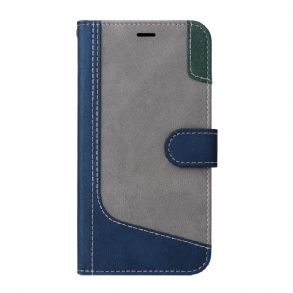 Kinyitható Tokok Samsung Galaxy A15 5g Háromszínű Szíjjal