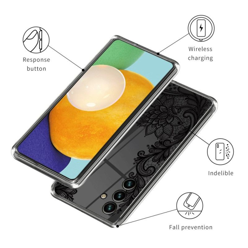 Mobiltelefon Tokok Samsung Galaxy A15 5g Csipkevirág