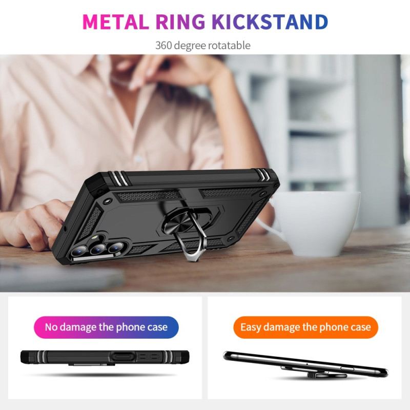 Mobiltelefon Tokok Samsung Galaxy A15 5g Fém Stílusú Tartógyűrűvel