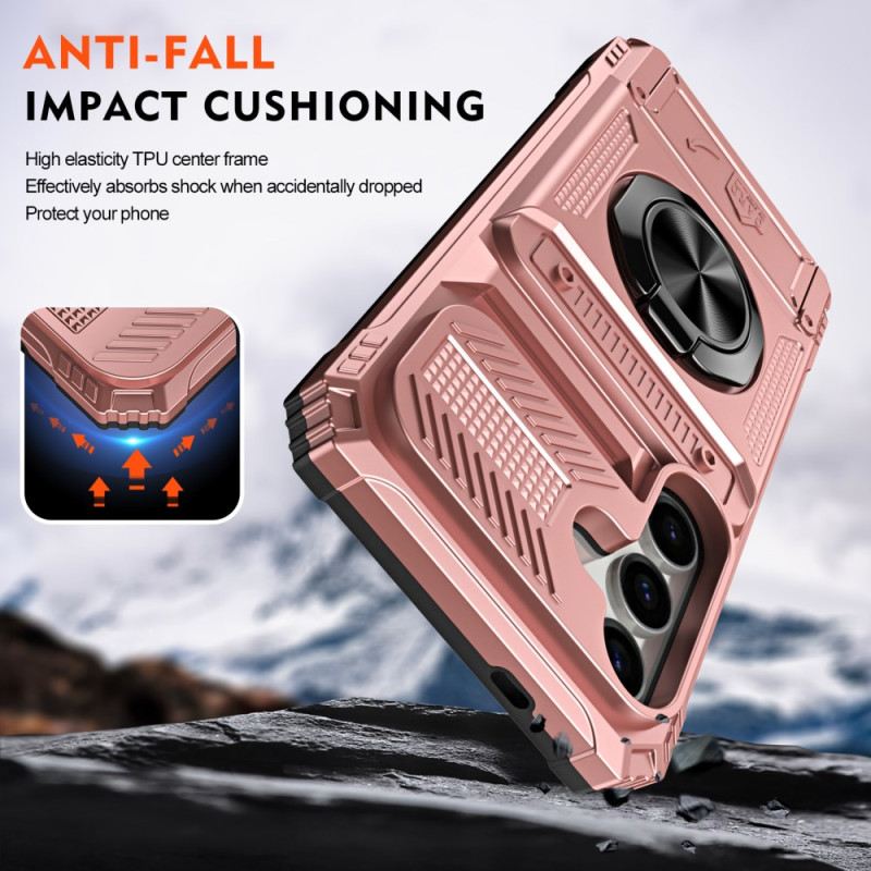 Mobiltelefon Tokok Samsung Galaxy A15 5g Mágneses Támogatással Kompatibilis