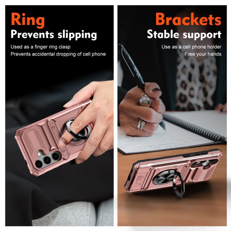 Mobiltelefon Tokok Samsung Galaxy A15 5g Mágneses Támogatással Kompatibilis