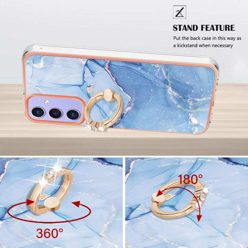 Telefontok Samsung Galaxy A15 5g Márványhatású Tartógyűrű