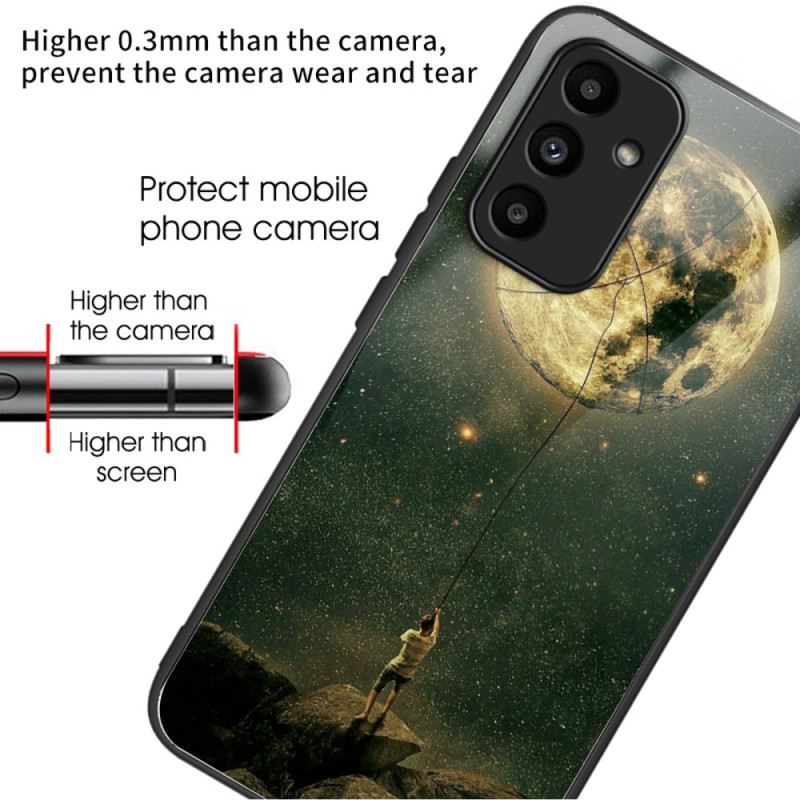 Tok Samsung Galaxy A15 5g Ember És Hold Edzett Üveg