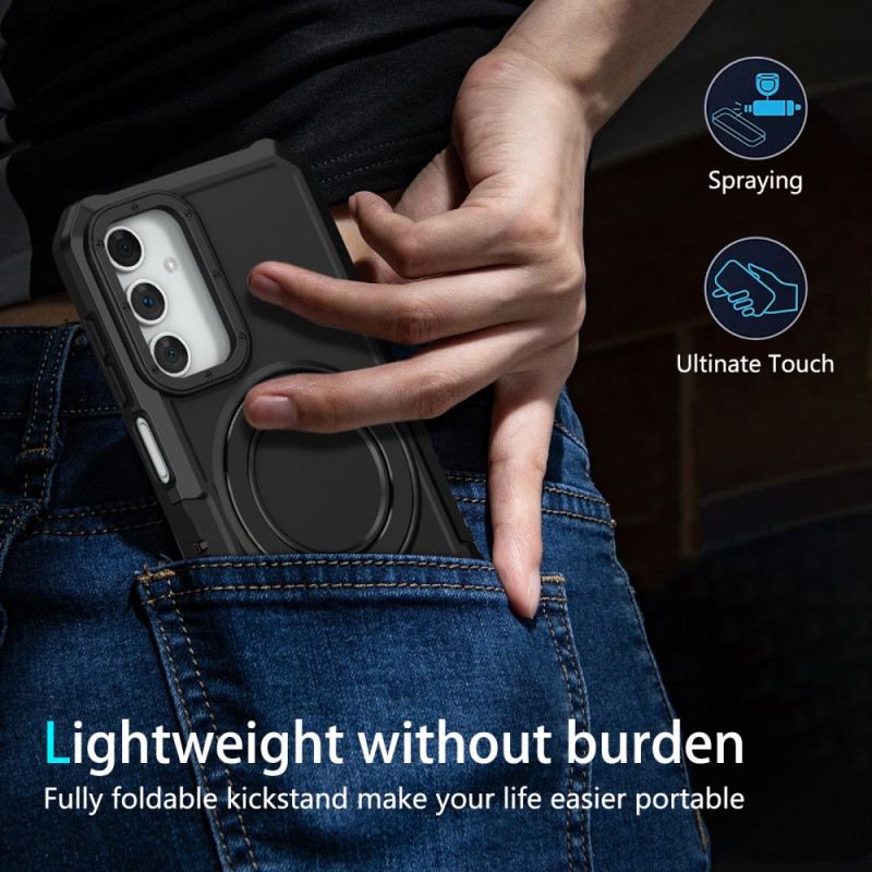 Tok Samsung Galaxy A15 5g 5g Fémhatású Gyűrűtartó