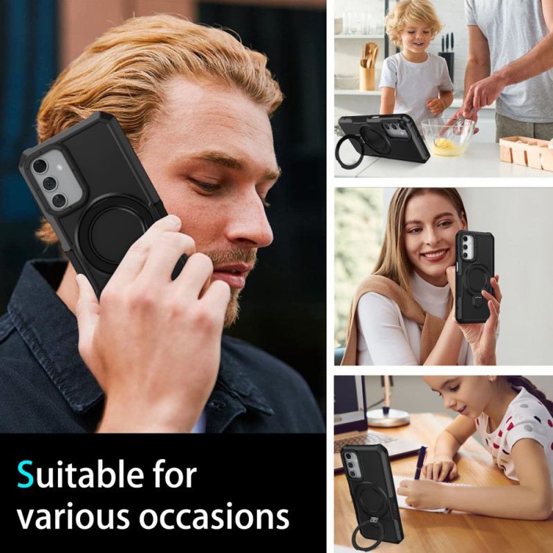 Tok Samsung Galaxy A15 5g 5g Fémhatású Gyűrűtartó