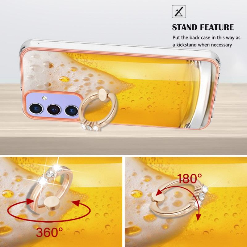 Tok Samsung Galaxy A15 5g Gyűrűtartó Szórakoztató Minta