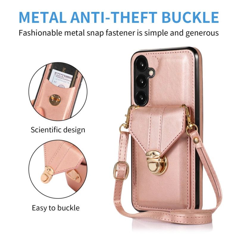 Tok Samsung Galaxy A15 5g Kártyatartó És Vállpánt