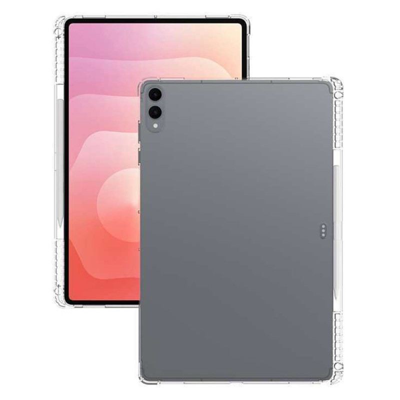 Tok Samsung Galaxy Tab S11 Ultra Átlátszó Stylus Tartóval