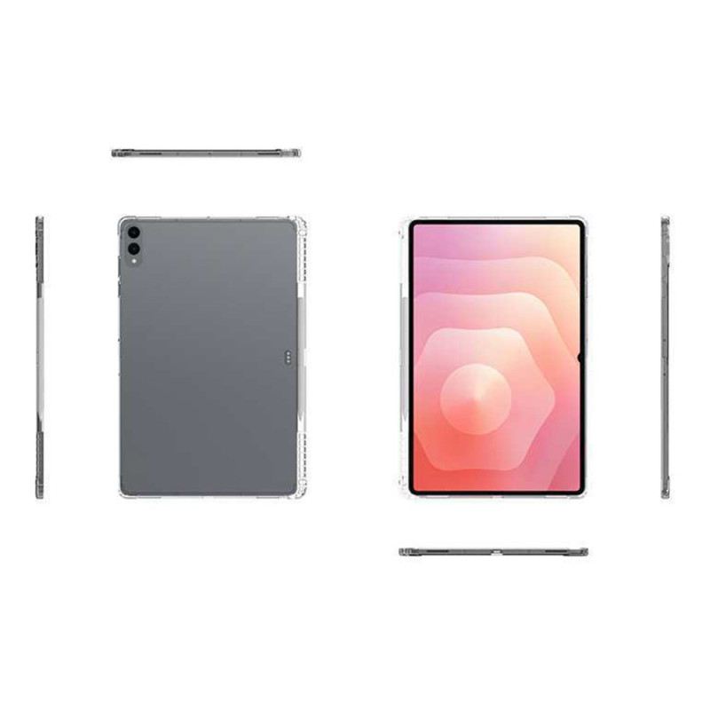 Tok Samsung Galaxy Tab S11 Ultra Átlátszó Stylus Tartóval