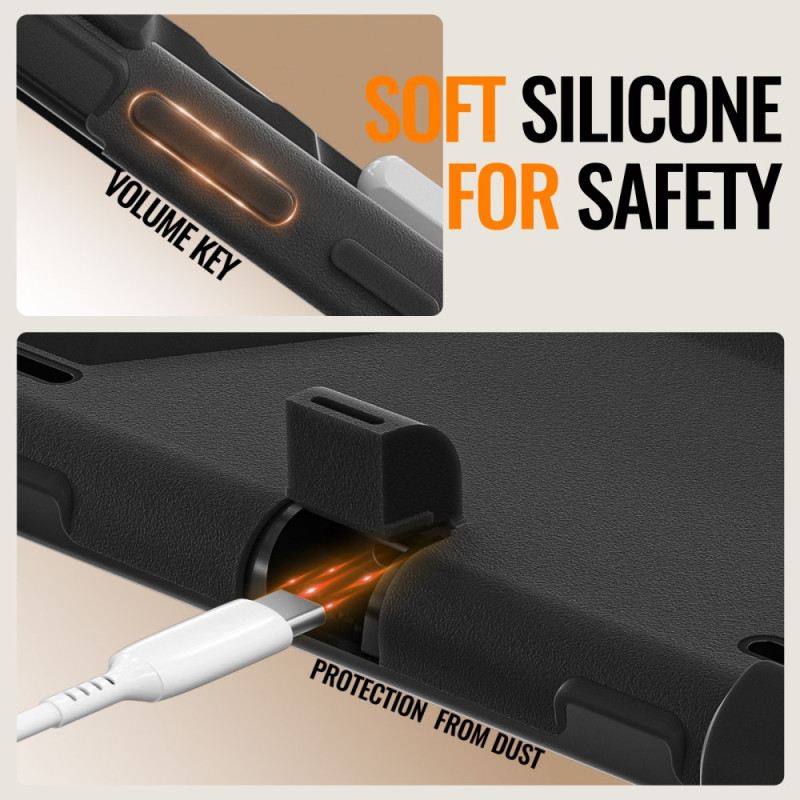 Tok Samsung Galaxy Tab S11 Ultra Hármas Védelem -ban Forgatható Fogantyúval