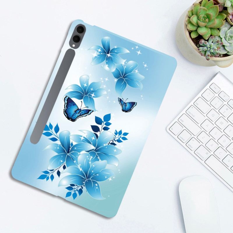 Tok Samsung Galaxy Tab S11 Ultra Kék Pillangók
