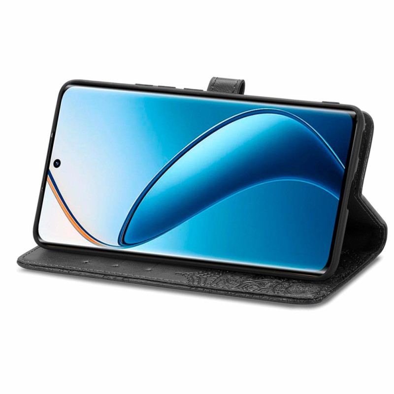 Bőrtok Realme 12 Plus 5g Barokk Mandala