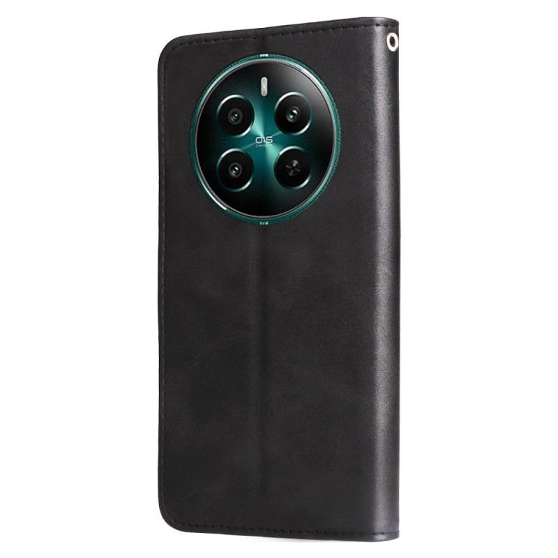 Bőrtok Realme 12 Plus 5g Elülső Tasak