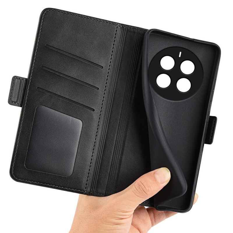 Bőrtok Realme 12 Plus 5g Kettős Kapocs