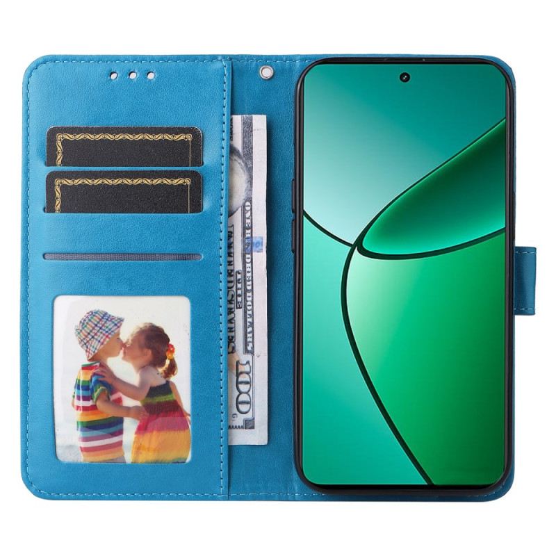 Bőrtok Realme 12 Plus 5g Napraforgó Minta