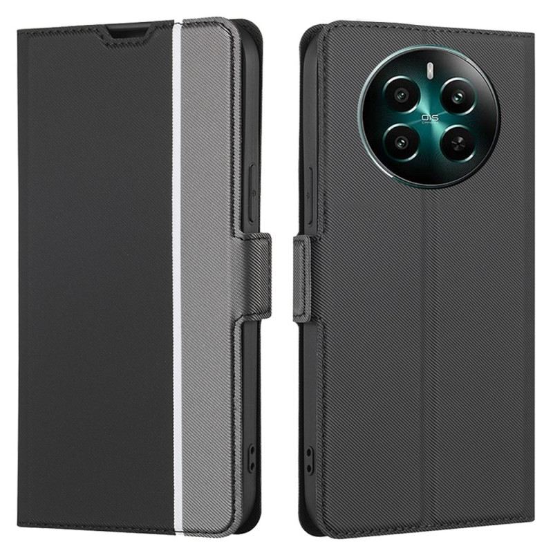 Kinyitható Bőrtok Realme 12 Plus 5g Chevron Textúra